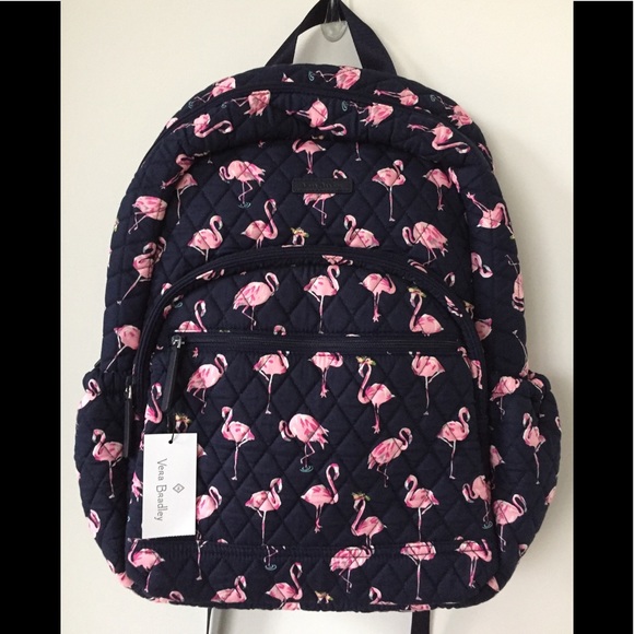 vera bradley flamingo backpack